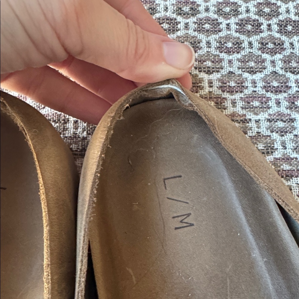 Lauren Manoogian Raw Cross Slide in Burnt Umber Size 41 - Picture 5 of 11